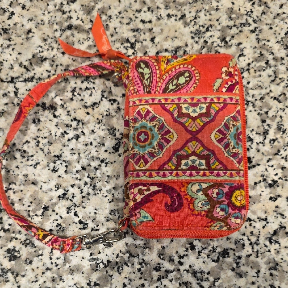 Colorful Patterned Wristlet
